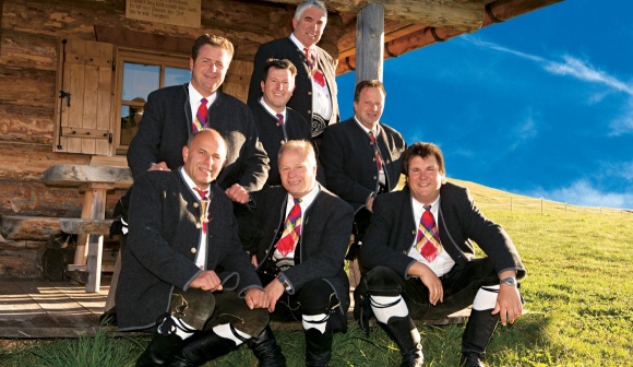 Kastelruther Spatzen, auf Almhütte 2011