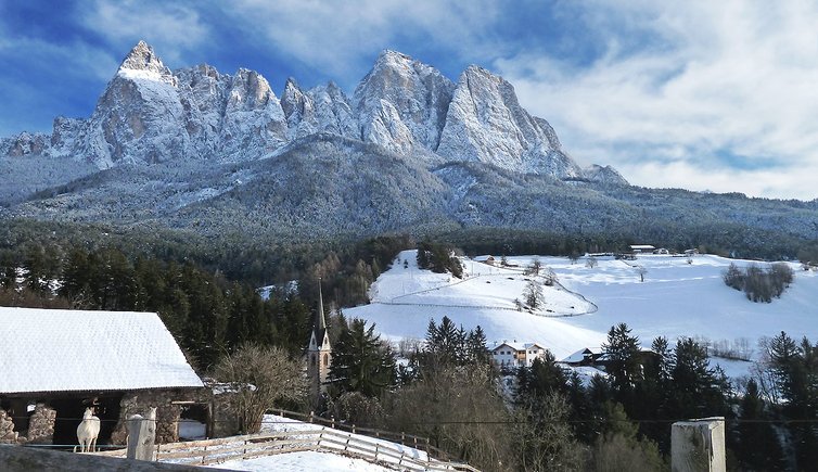 kastelruth st vigil san vigilio castelrotto inverno winter