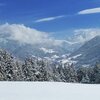 The hamlet lies over the entrance of the Val Gardena (in the photo seen from Passo Pinei). Gardena’s ski slopes are part, together with Alpe di Siusi’s, of Dolomiti Superski skipass union. Foto: AT, &copy; Peer