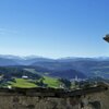 Herbstlicher Blick von St. Michael in Richtung Kastelruth. Foto: AT, &copy; Peer