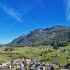 Sight from the hill to Passo Pinei with the Odle summits in the background. Foto: AT, &copy; Peer