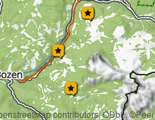 Mappa: Fiere, mercati e shopping