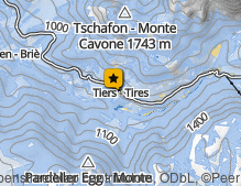 Karte: “Bergler Advent” in Tiers