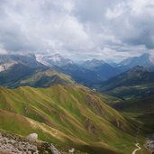 seiser alm blick richtung fassatal