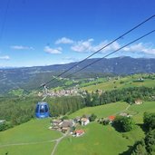 st valentin und seis am schlern von seilbahn aus