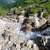 langkofel ampezzan bach bei sal coul