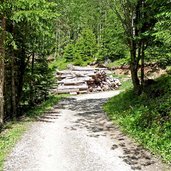 jendertal forstweg nach groednertal