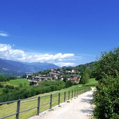 st anton voels am schlern radweg fussweg ab untervoels