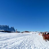 seiser alm hans paula steger weg winter schlern