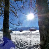 seiser alm hans paula steger weg winter sonne