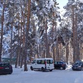 parkplatz voelser weiher winter