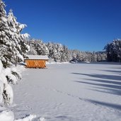 winter am huber weiher