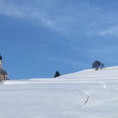 st valentin kirche winter