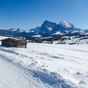 seiser alm langkofel plattkofel winter