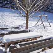 schneemann bei hofer alpl tische