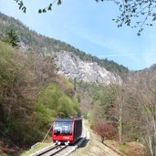 RS kalterer hoehenweg april mittelstation mendelbahn