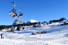 seiser alm panorama lift winter