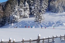 winter wanderer bei tuffalm