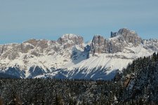 RS blick auf den rosengarten winter
