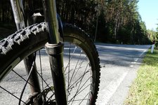 RS pustertaler sonnenstrasse bei stegen fahrrad