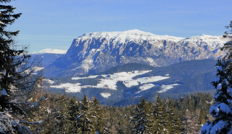 RS aussicht schlern und wiesen bei steinegg gummer winter