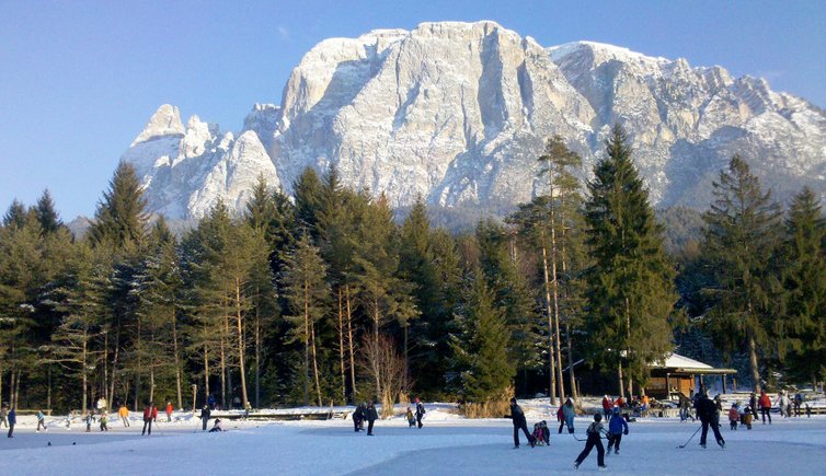 RS voelserweiher winter eislaufen