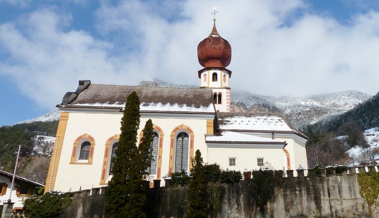 RS tiers kirche winter wenig schnee